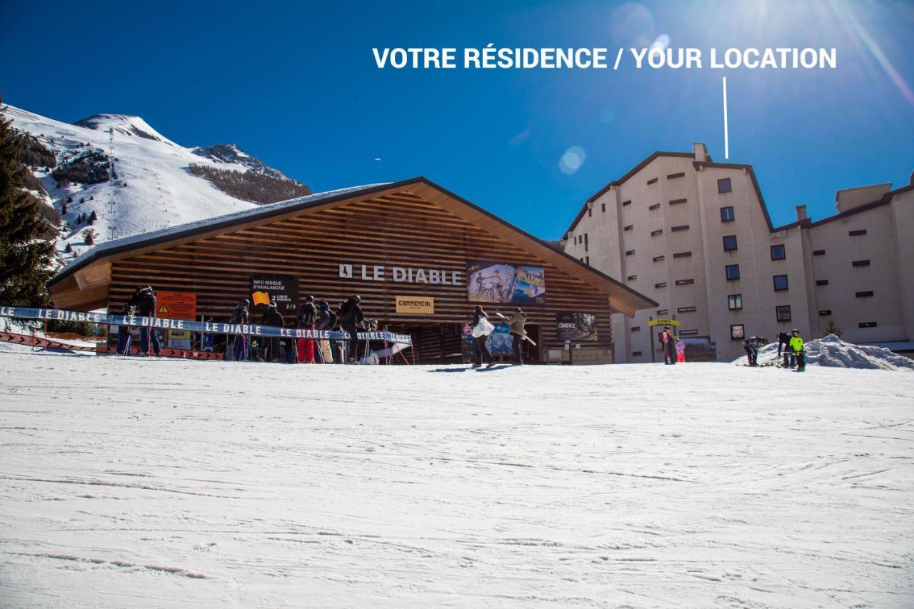 Апартаменты Aux Pieds Des Pistes, Les 2 Alpes Веноск Экстерьер фото